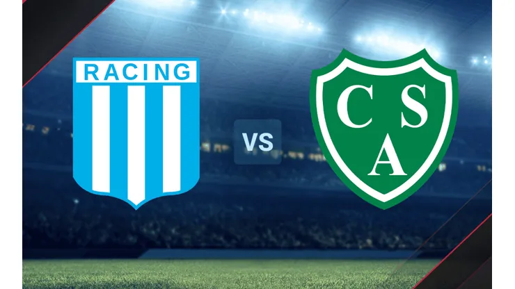 Racing vs. Sarmiento por la Copa de la Liga.