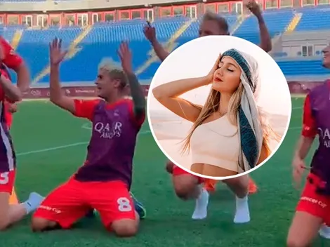 VIDEO | El festejo de More Beltrán en Qatar al estilo Cristiano Ronaldo