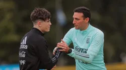 Garnacho, el pibe "furor" de la Scaloneta, y un nuevo posteo bien argentino. (Instagram)