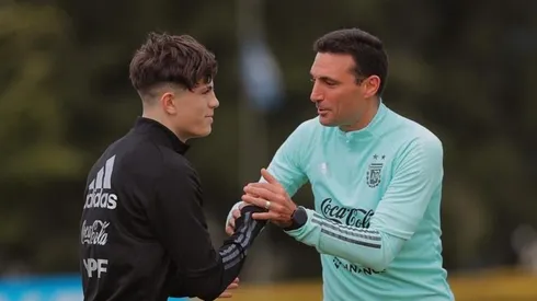 Garnacho, el pibe "furor" de la Scaloneta, y un nuevo posteo bien argentino. (Instagram)