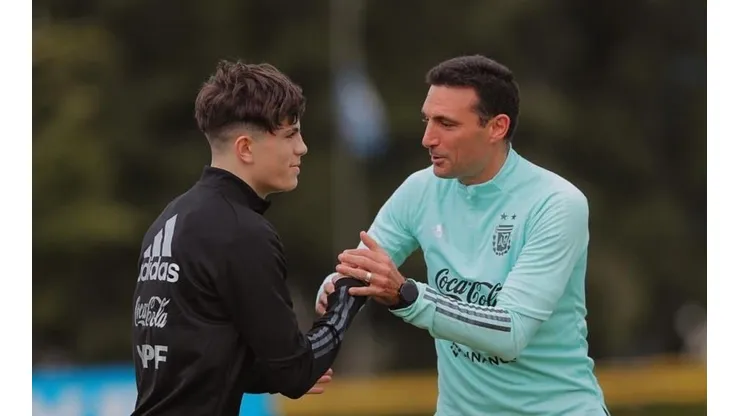 Garnacho, el pibe "furor" de la Scaloneta, y un nuevo posteo bien argentino. (Instagram)