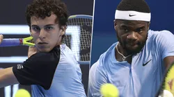 Juan Manuel Cerúndolo vs. Frances Tiafoe (Fotos: Getty Images)