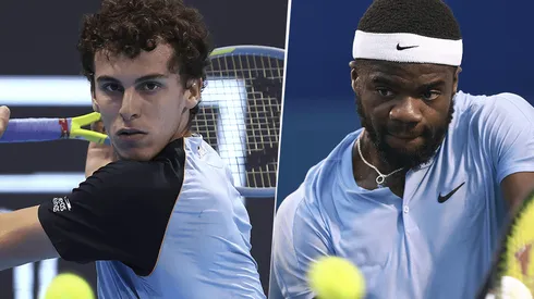 Juan Manuel Cerúndolo vs. Frances Tiafoe (Fotos: Getty Images)