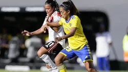 River vs. Boca por el Torneo Femenino (Foto: Twitter River Femenino)