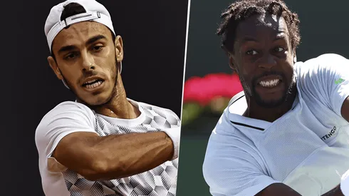 Francisco Cerúndolo vs. Gaël Monfils por el Masters 1000 de Miami (Fotos: Getty Images)