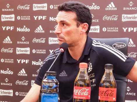 Scaloni y su particular definición sobre el momento de un jugador de Selección: "Es el chico de moda"