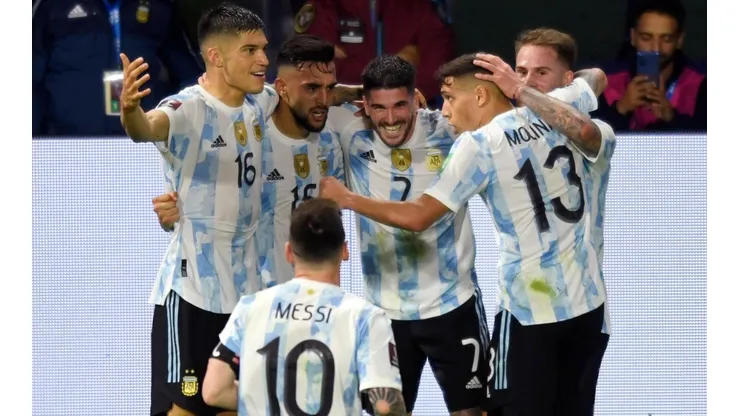 Argentina goleó a Venezuela en su despedida del país antes de Qatar