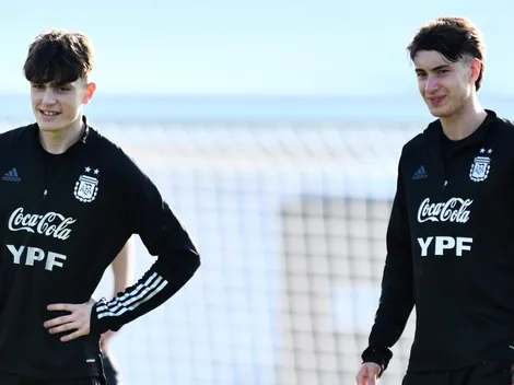 Más argentino imposible: Garnacho ya posa con el mate