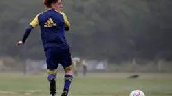 El Colo Barco volvió a jugar en la Reserva de Boca y metió un golazo de taco