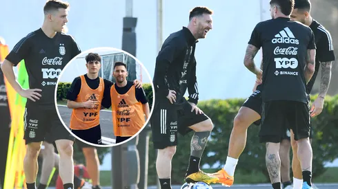 El posteo que todos esperaban: Garnacho, Messi y una dedicatoria ¡en inglés!