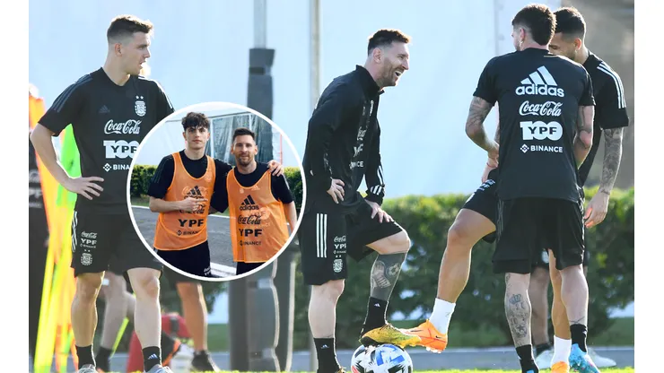 El posteo que todos esperaban: Garnacho, Messi y una dedicatoria ¡en inglés!