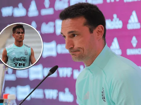 Scaloni, sobre Dybala: "Si lo citábamos no le hacíamos un favor"
