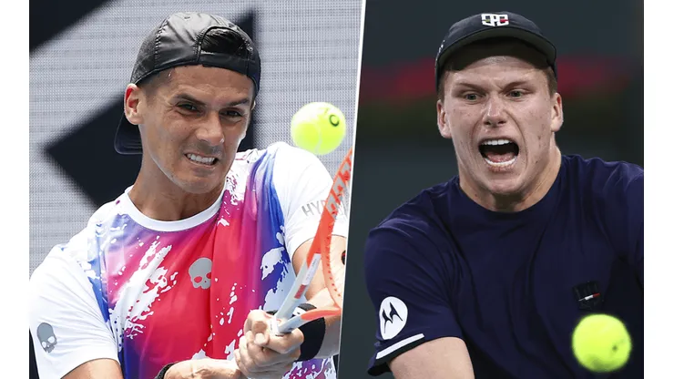 Federico Coria vs. Jenson Brooksby (Fotos: Getty Images)