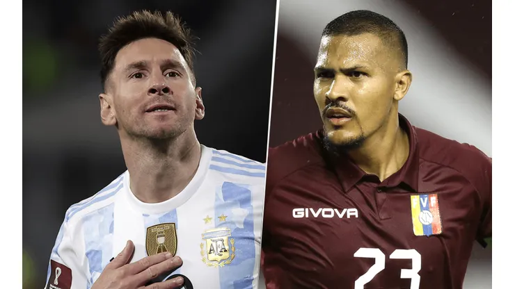 Argentina vs. Venezuela por las Eliminatorias Conmebol (Fotos: Getty).