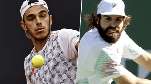 Francisco Cerúndolo vs. Reilly Opelka por el Masters 1000 de Miami (Foto: Getty Images).