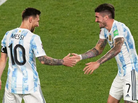 La infaltable historia que subió De Paul tras la llegada de Messi: "Te extrañaba"