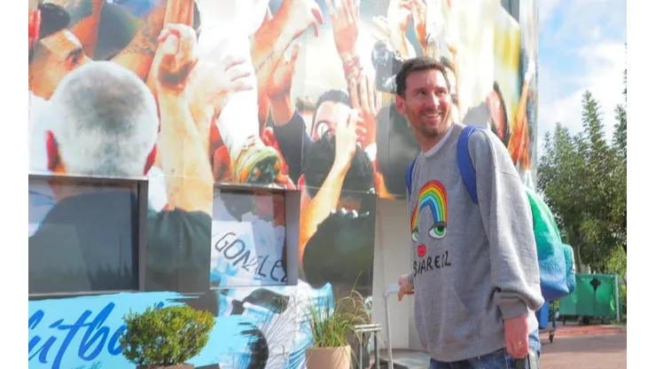 El buzo que usó Messi al llegar a Argentina aumentó 20% en un día.