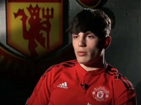 Furor por un video de Garnacho, la joya que convocó Scaloni: el detalle que no pasó desapercibido