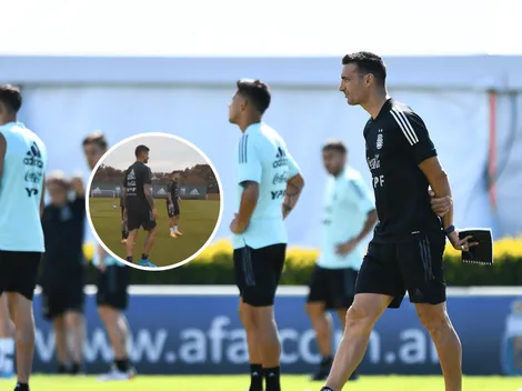 El inédito video de la Selección con un detalle que te va a volver loco