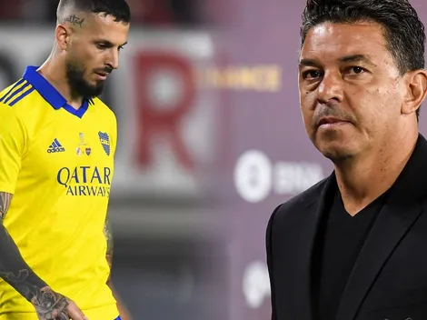 El Superclásico se sigue jugando: Benedetto lo cruzó fuertemente a Gallardo