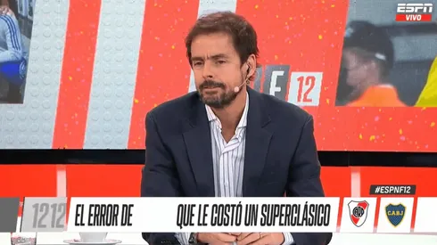 La opinión de Closs sobre el gol de Boca.