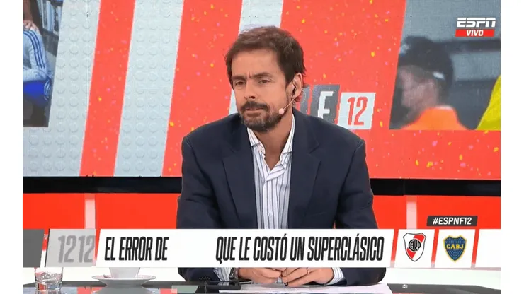 La opinión de Closs sobre el gol de Boca.
