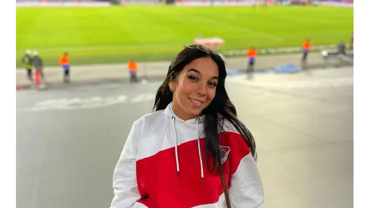 Luciana Milessi se mostró junto a Juanfer Quintero. ¿Le dará la misma suerte que a Julián Álvarez?