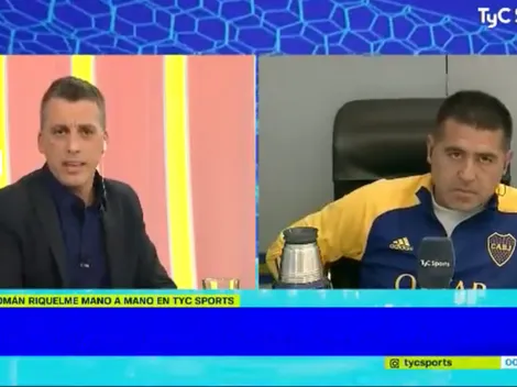 A Riquelme le dijeron que Boca "se siente inferior" a River y respondió sin filtro