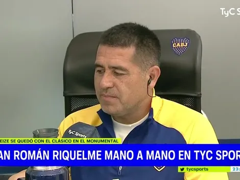 Sin filtro, Riquelme cruzó a los que hablaron de "suerte" en el triunfo de Boca en el Superclásico