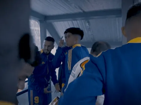 No se había visto: la fuerte arenga de Benedetto en un inédito video de Boca en el Superclásico