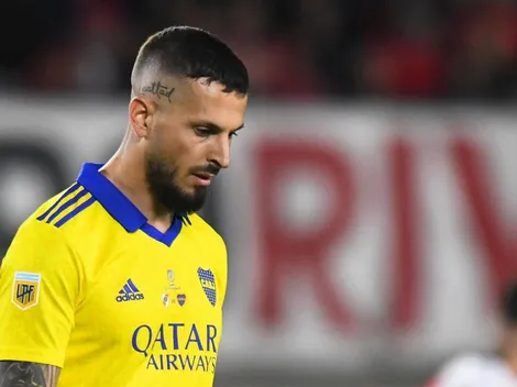 Benedetto salió en el entretiempo pero por el motivo menos esperado