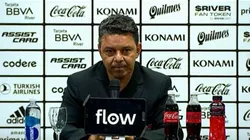 Gallardo se comió una gastada involuntaria en la conferencia y los hinchas de Boca estallaron de risa
