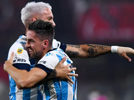 Racing, ganador y puntero: la Gagoneta se quedó con el clásico ante Independiente sobre la hora