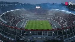 VIDEO | Como en Europa: los hinchas de River recibieron al equipo con un mosaico muy particular