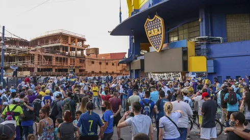 Los hinchas piden que le hagan una estatua en La Bombonera.