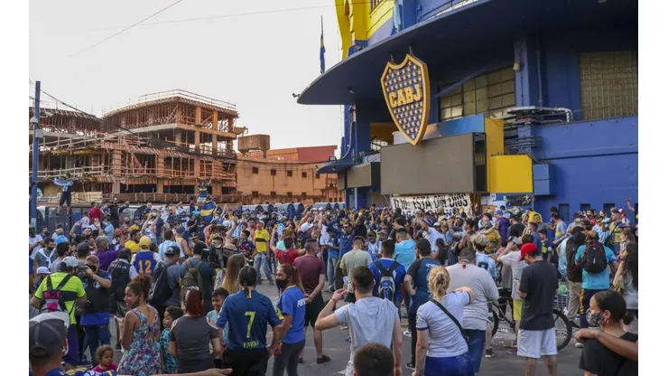 Los hinchas piden que le hagan una estatua en La Bombonera.