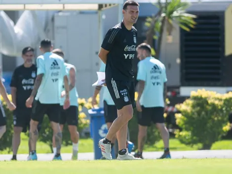 Scaloni lo priorizó por sobre un ex River y, a fuerza de goles, tendrá su chance en la Selección