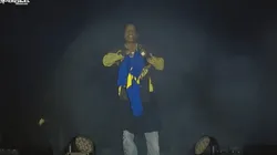 Un rapero estadounidense se llevó una camiseta de Boca.