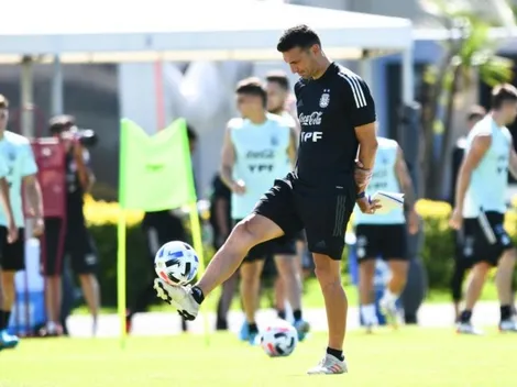 La gran ausencia de peso en la lista de Scaloni: ¿Se queda afuera del Mundial?