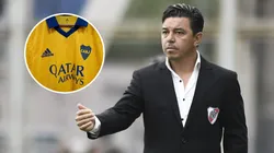 La firme respuesta de Gallardo cuando le preguntaron por la camiseta amarilla de Boca