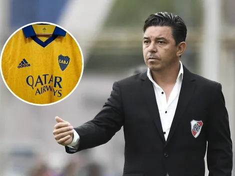 La firme respuesta de Gallardo cuando le preguntaron por la camiseta amarilla de Boca