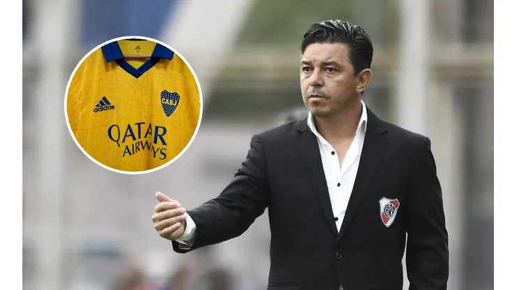 La firme respuesta de Gallardo cuando le preguntaron por la camiseta amarilla de Boca