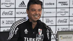 Gallardo confirmó el equipo.