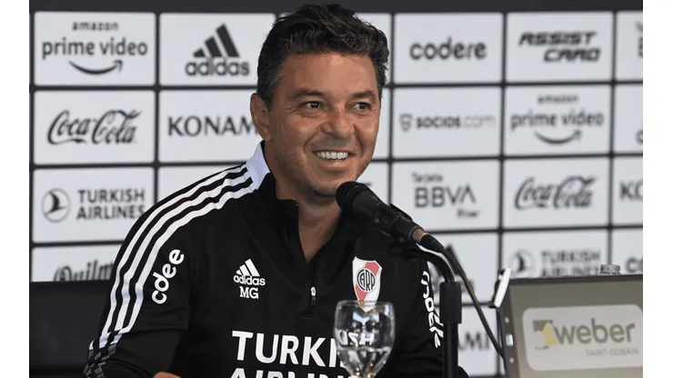 Gallardo confirmó el equipo.