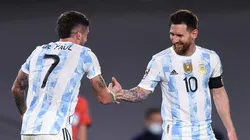 De Paul salió a defender a Messi.