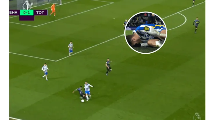 VIDEO | ¡Cuidado, Cuti! Romero y una brutal patada a Mac Allister a días del partido de la Selección