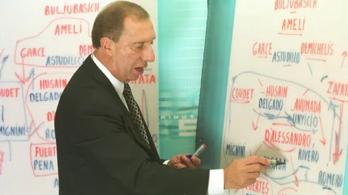 Se filtró una foto de la torta de cumpleaños de Bilardo.