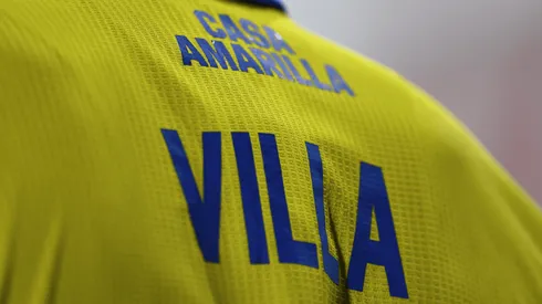 Boca y el trasfondo de la casaca amarilla.