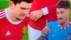 VIDEO | Como Cuti Romero: el cruce de De Paul con Maguire