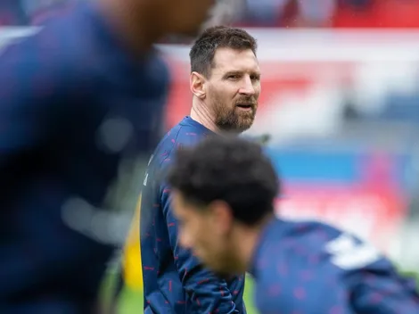 VIDEO | No se vio: un hincha se plantó ante todos en medio de los insultos a Messi en París